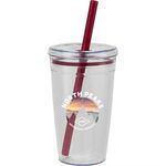 Buy Imprinted Anna Recycled Acrylic Tumbler w/ Straw 15oz
