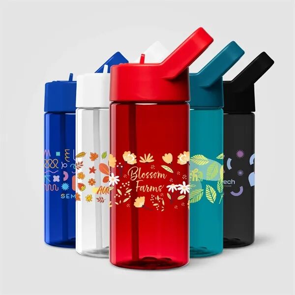 Main Product Image for Imprinted Reservoir Recycled Plastic Flip-Straw Bottle - 40oz.