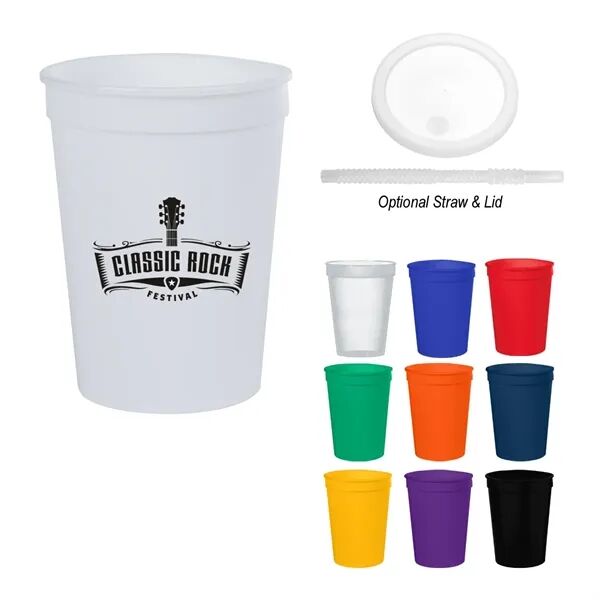 Main Product Image for Custom Printed Big Game Stadium Cup 12 Oz.