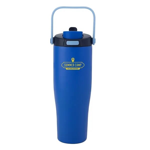 Main Product Image for Imprinted Lily Recycled Stainless Steel Vacuum Tumbler 30 oz.