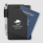 Buy Imprinted Malmo Recycled PU Passport Holder Notebook - A6