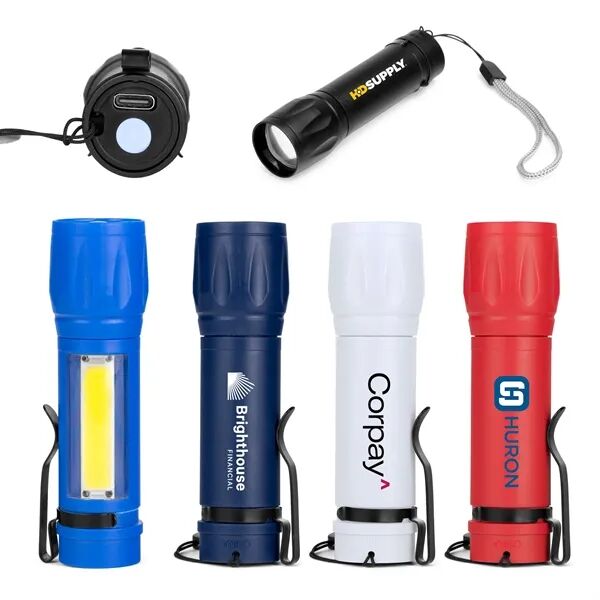 Main Product Image for Imprinted BrightBeam Rechargeable Flashlight