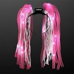 Light Up Hair Noodle Headband - Pink -  