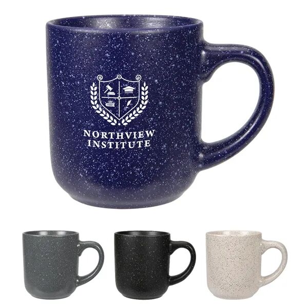 Main Product Image for Custom Printed Speckled Matte Ceramic Mug 14 Oz.