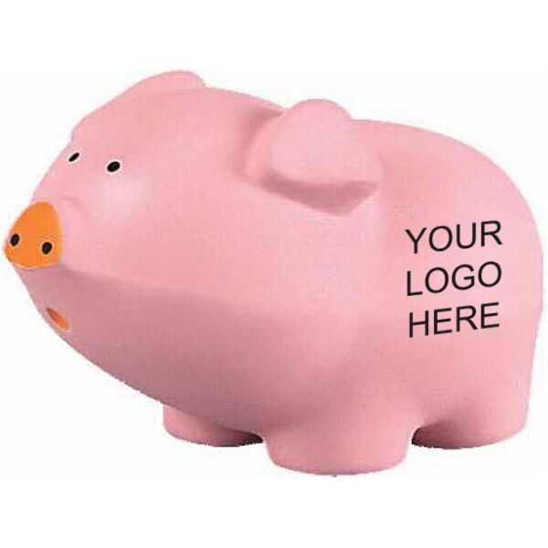 Main Product Image for Custom Printed Pig Stress Reliever