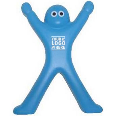 Main Product Image for Custom Printed X Shaped Man Stress Reliever