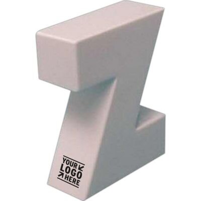 Main Product Image for Custom Printed Letter Z Stress Reliever
