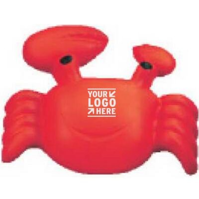 Main Product Image for Custom Printed Crab Red Stress Reliever