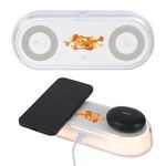 Buy Custom Printed Twin Deck 2-in-1 Wireless Charger w/Ambient Light