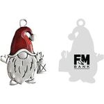 Buy Custom Printed Cast Silver Gnome Ornament