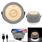 Buy Custom Printed RPET Light Up 15W Charger & Hi-Fi Speaker