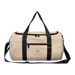 Buy Custom Printed Hudson Recycled Leatherette Duffel Bag