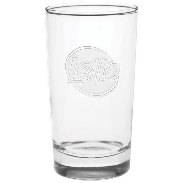 Main Product Image for Deep Etched Side Water Glass 