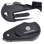 Buy Custom Printed 5-IN-1 Golf Club Brush with Multi-Tool Kit