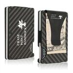 Buy Custom Printed RFID Carbon Fiber Wallet with Metal Money Clip