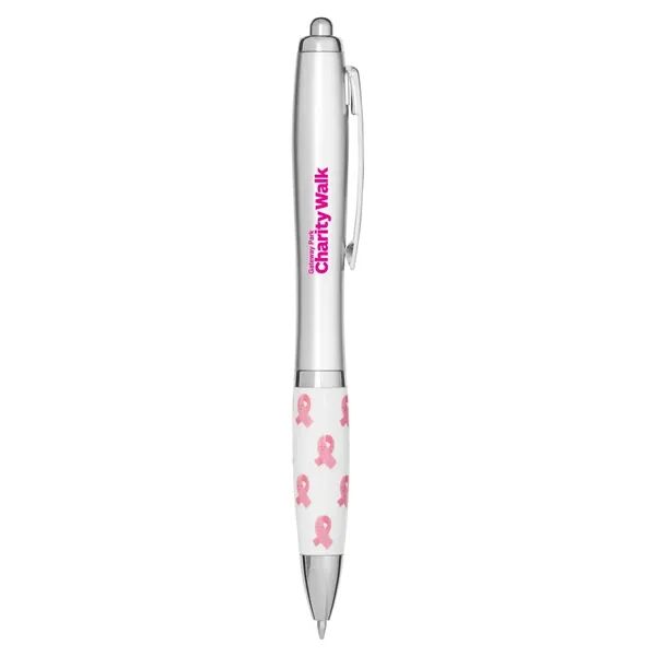 Main Product Image for Custom Printed Breast Cancer Awareness Pink Ribbon Pen