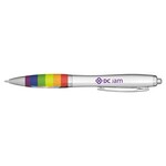 Buy Custom Printed LGBTQ+ Rainbow Pride Flag Ballpoint Pen