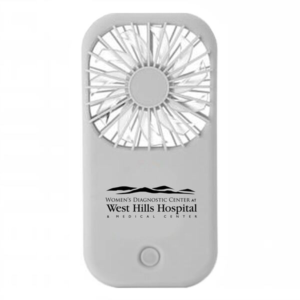 Main Product Image for Custom Printed Handheld Battery Powered Fan