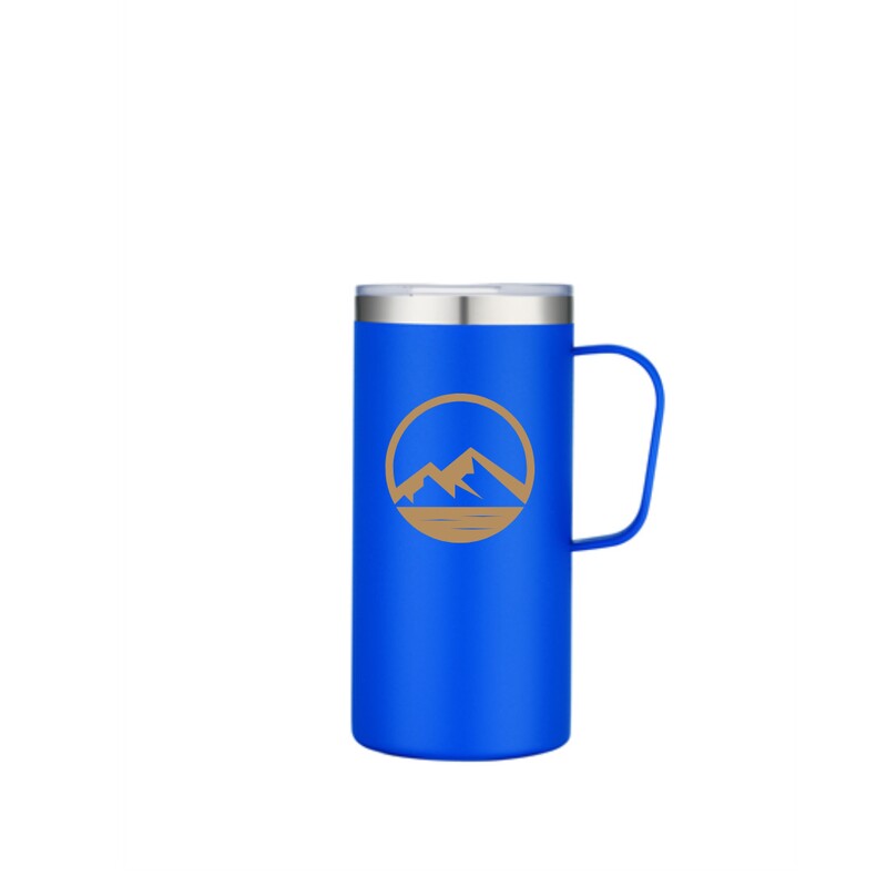 Main Product Image for Branded Vacuum Camp Travel Mug 20 Oz