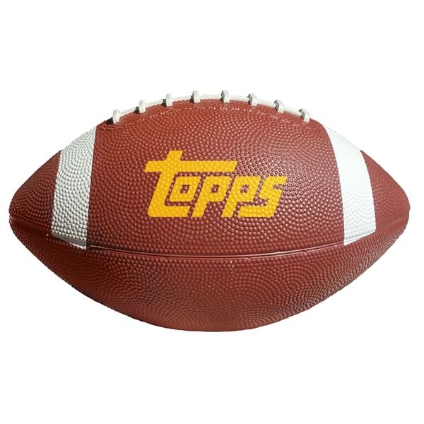 Main Product Image for Custom Printed Rubber Football 10"
