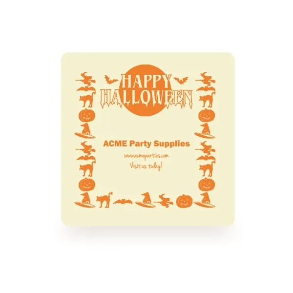 Main Product Image for Custom Logo Happy Halloween Jumbo Square Jar Opener
