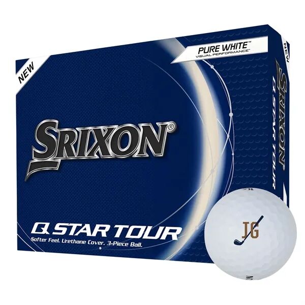 Main Product Image for Custom Logo Srixon Q-STAR TOUR Golf Balls - 12 Pack