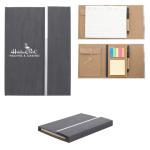 Buy Woodgrain Padfolio With Sticky Notes And Flags