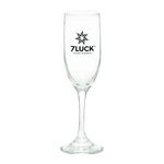 Buy Custom Printed Champagne Flute Glass 6.25 oz