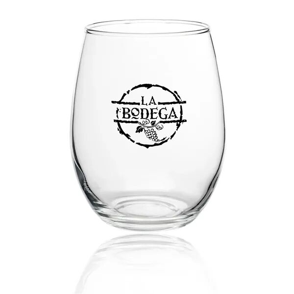 Main Product Image for Custom Printed Arc Stemless Wine Glass 15 oz