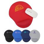 Buy Custom Printed Wave Non-Slip Mouse Pad with Gel Wrist Rest