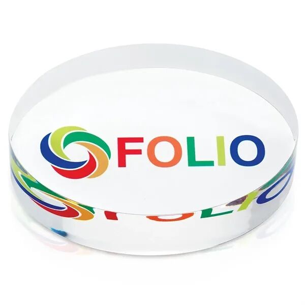 Main Product Image for Custom Printed JAFFA(R) Oval Acrylic Paperweight
