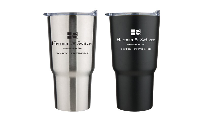 Main Product Image for Custom Logo Traveler's Stainless Steel Tumbler 30 oz.