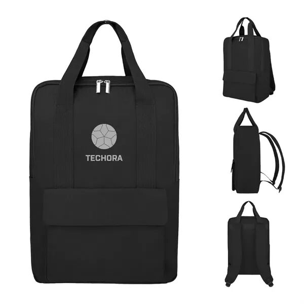 Main Product Image for Custom Logo Rainer rPET Laptop Backpack