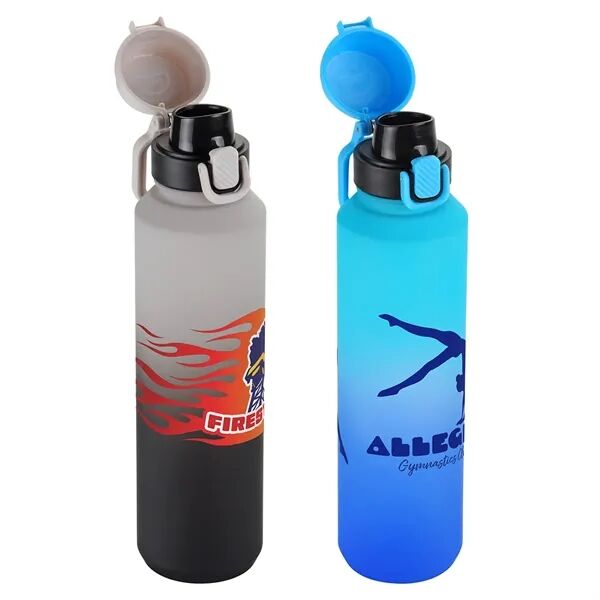 Main Product Image for Custom Logo Chroma Tritan(R) Bottle with Snap-Top Lid 27 Oz