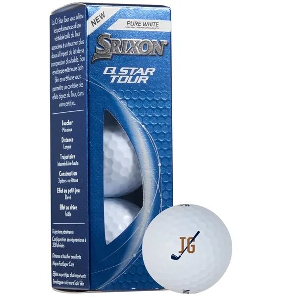 Main Product Image for Custom Printed Srixon Q-STAR TOUR Golf Balls - 3 Pack