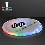 Buy Imprinted Color Change LED Round Drink Coasters