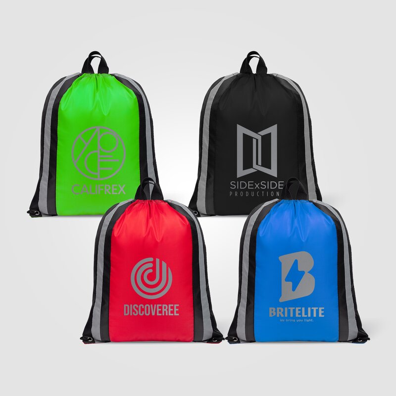 Main Product Image for Custom Printed Klondike Drawstring Backpack - 210D Polyester