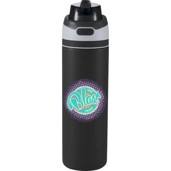 Main Product Image for Custom Logo Elvin Recycled Stainless Flip Straw Bottle  28oz