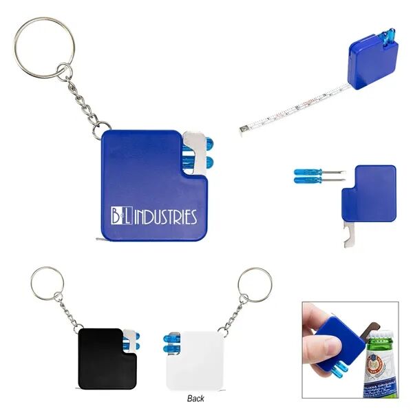 Main Product Image for Custom Printed Swift 4-In-1 Multi Tool Key Chain