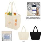 Buy Custom Aware(TM) 8 Oz. 20 Can Recycled Cotton Cooler Tote Bag