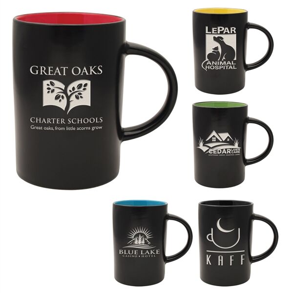 Main Product Image for Deep Etched Midnight Cafe Collection Mug 