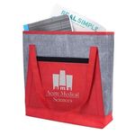 Buy Custom Printed Good Value(TM) Heathered RPET Non-Woven Tote
