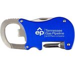 Buy Laser Engraved Bottle Opener Carabiner With Screwdriver & Knife