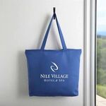 Buy Custom Logo Zippered Cotton Canvas Tote 12 oz. 
