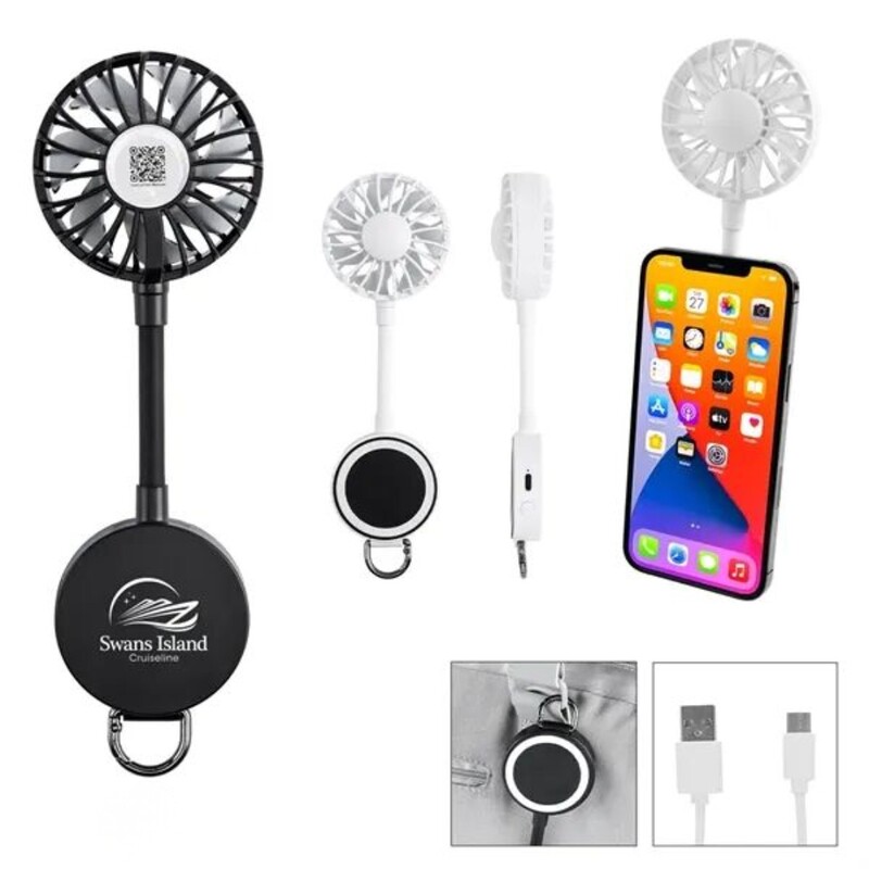 Main Product Image for Branded Rechargeable Magnetic Phone Fan