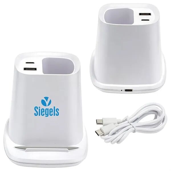 Main Product Image for Custom Annex Wireless Charging Stand & Pen Holder