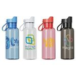 Buy Custom Printed Lagoon RPET Bottle 20 oz 