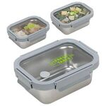 Buy Custom Heat N Eat Microwaveable Stainless Steel Lunch Box 
