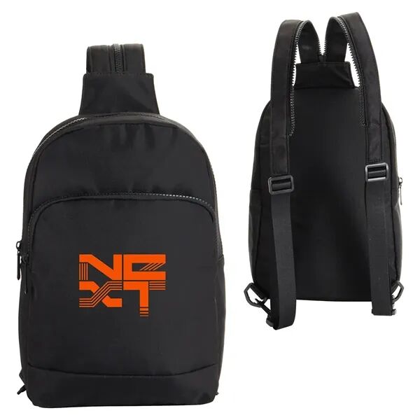 Main Product Image for Custom Printed Nexus Split-Strap Microfiber Sling Backpack