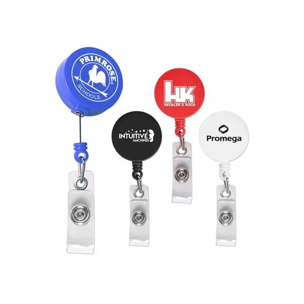 Main Product Image for Custom Printed 32mm Round Badge Reel